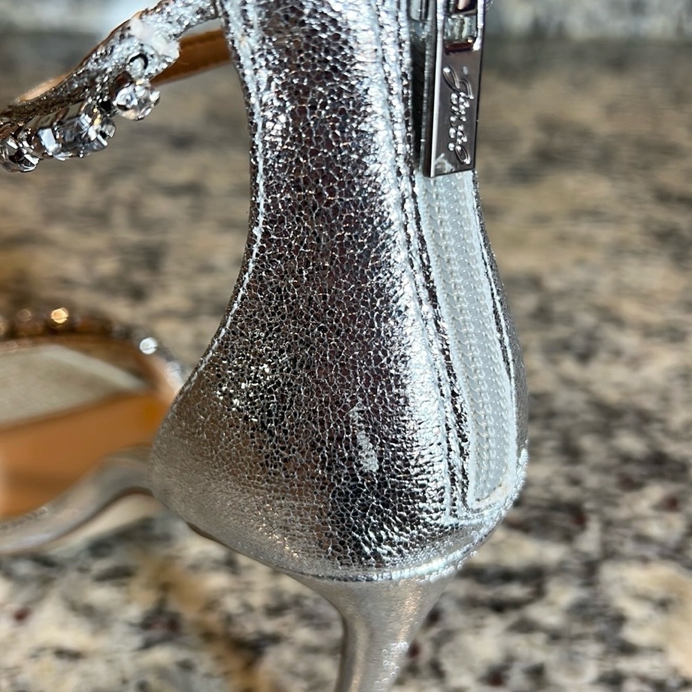 Jewel Badgley Mischka Gem Embellished Heels - Picture 11 of 11